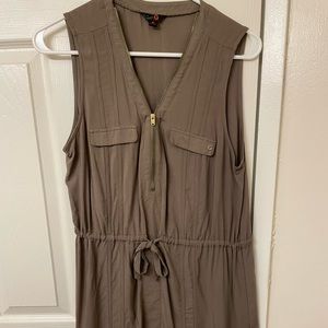 Olive color dress, small, Guess brand